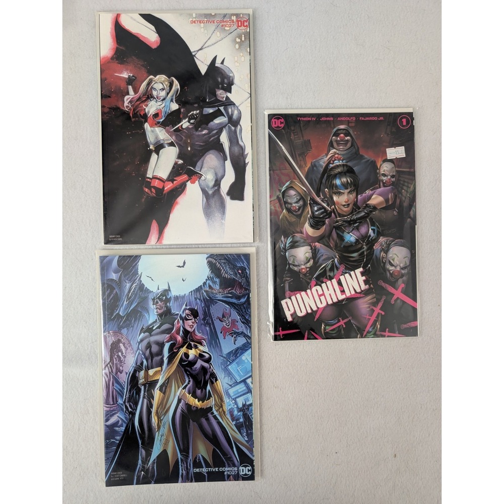 DC Detective Comics 1027 Variant Lot Punchline #1 Chew Campbell Coipel Rich NM